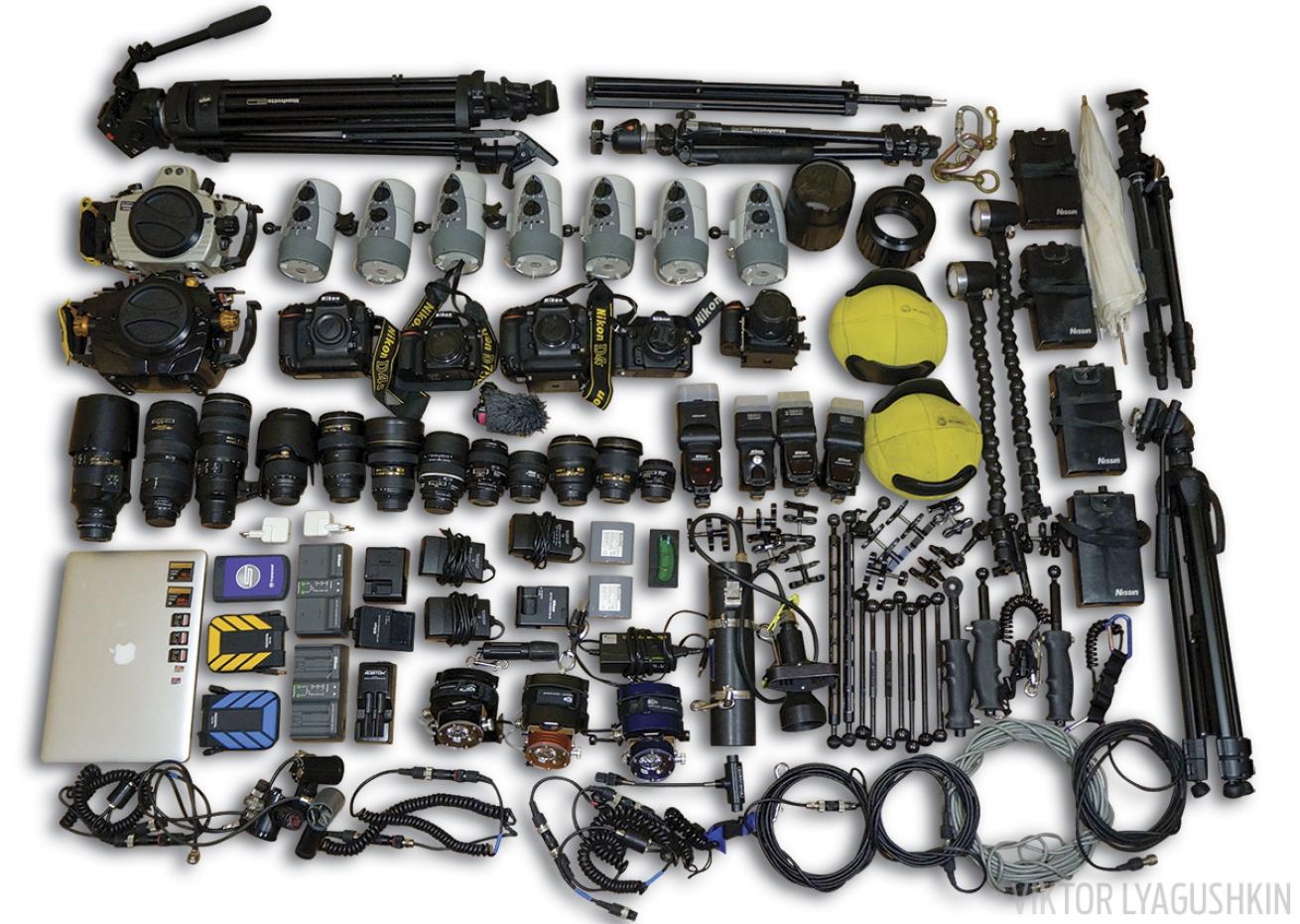 Underwater Photo Gear Nat Geo photographer