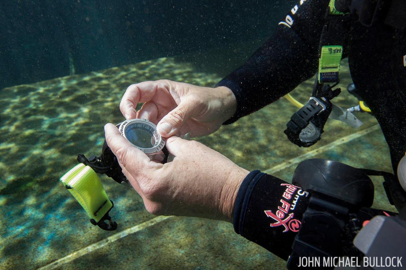 ScubaLab dive computer test Scubapro Mantis