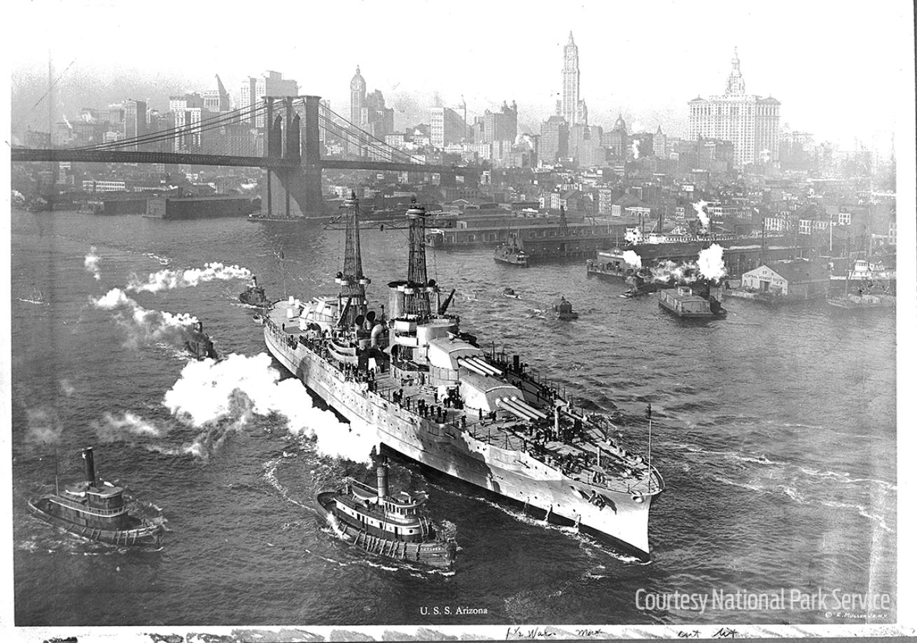 USS Arizona Before Pearl Harbor