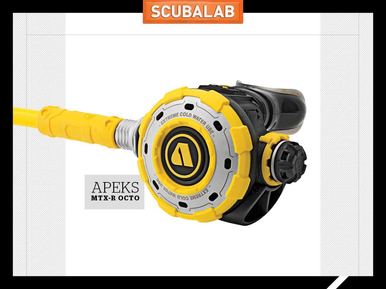 Apeks MTX-R Octo alternate second stage scuba diving regulator