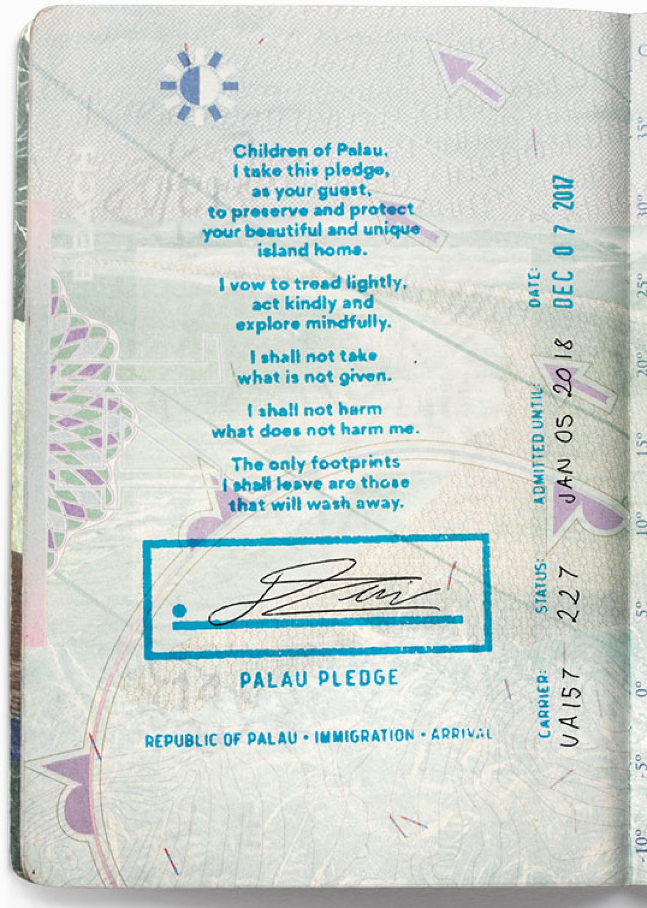 Palau Pledge