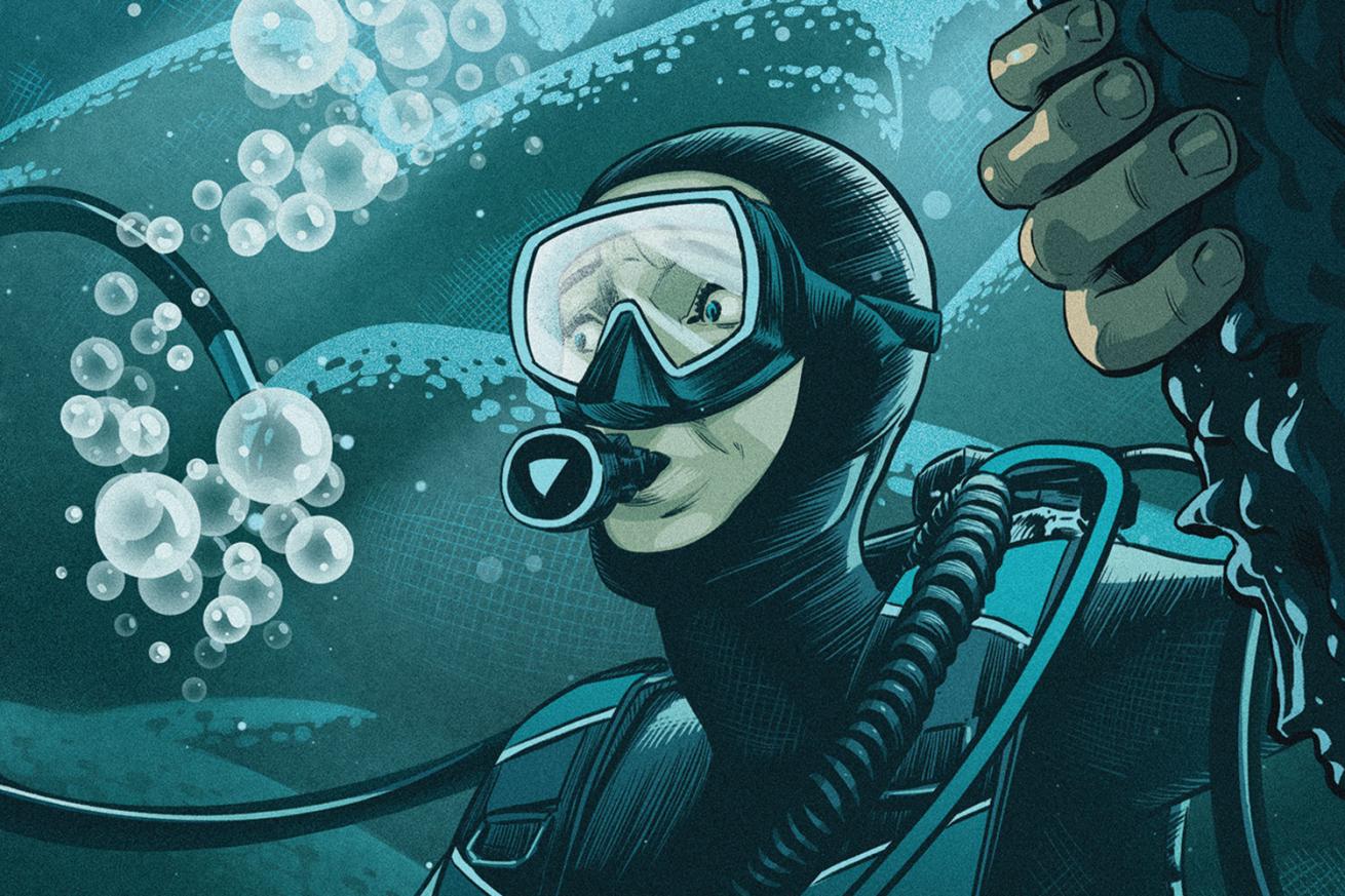 scuba diver regulator fail
