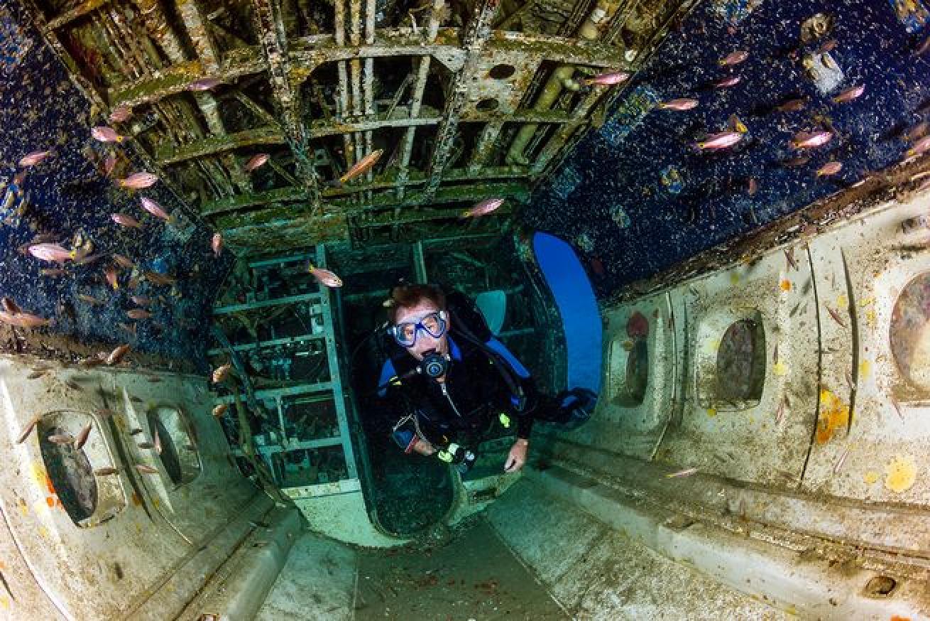 wreck diving