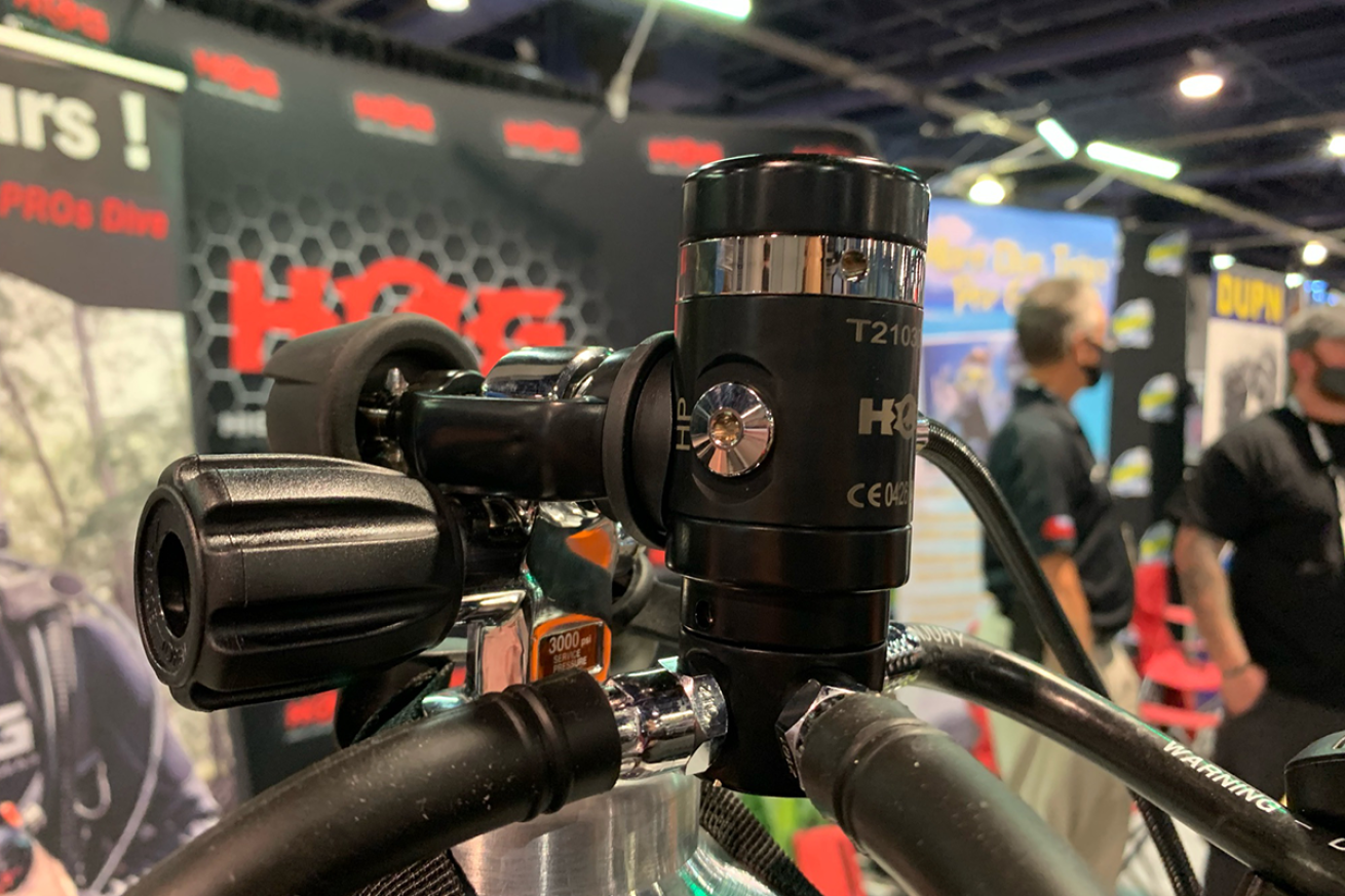HOG D3 scuba diving first stage regulator