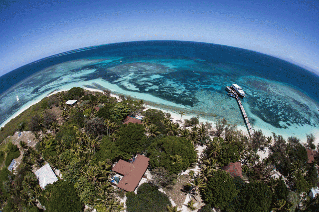 world oceans day aerial view