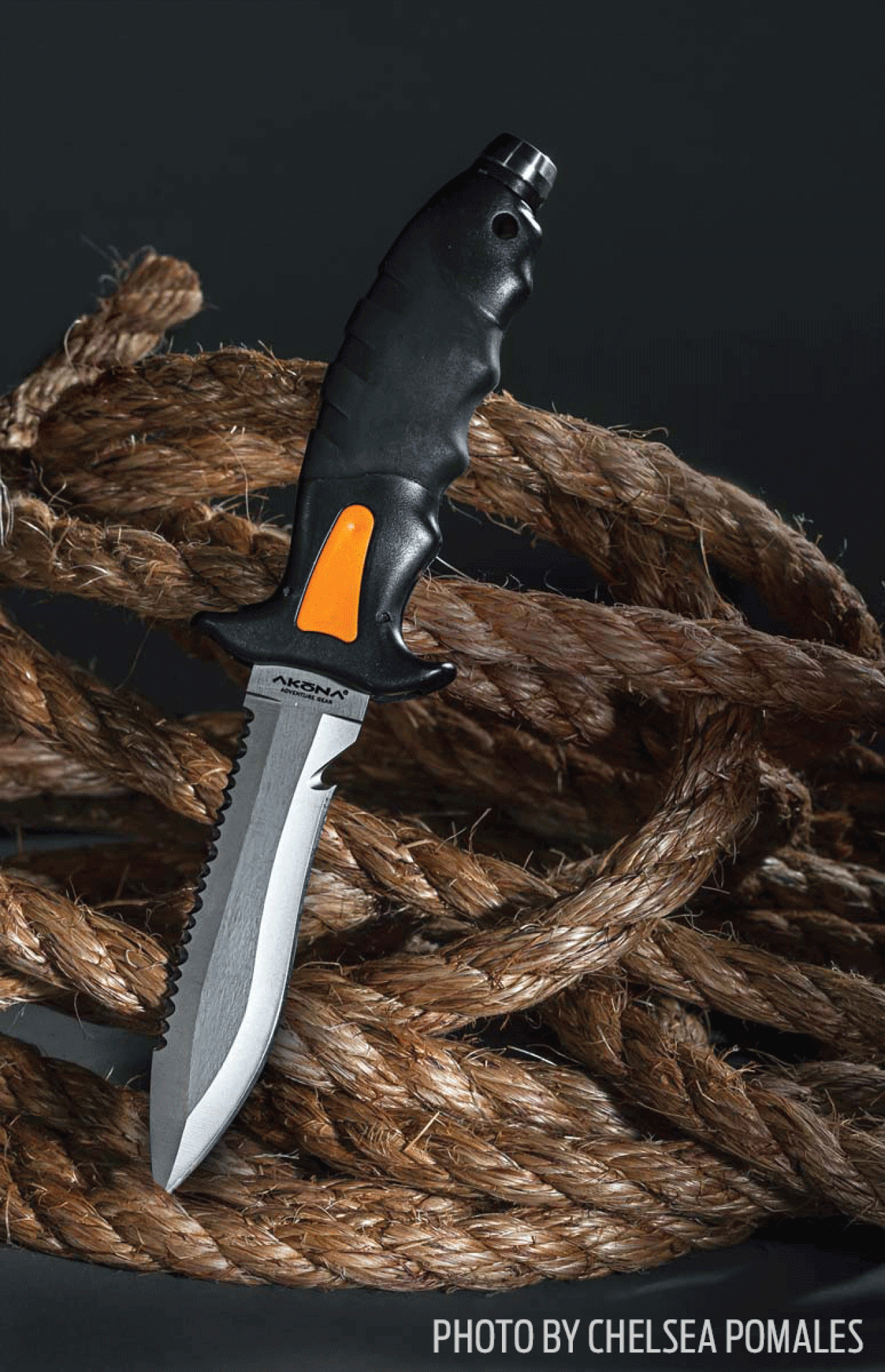 Akona Talon Titanium dive knife