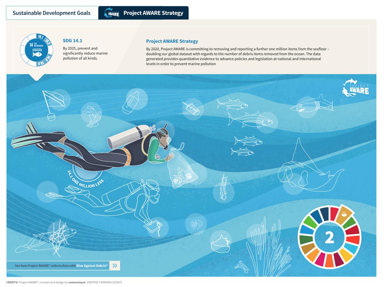 Project AWARE Sustainable Future Infographic