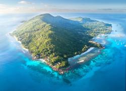 Seychelles Aerial View
