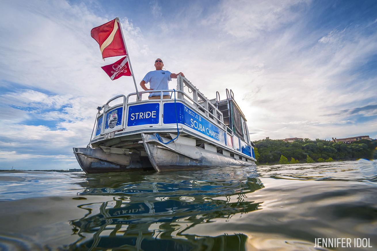 freshwater scuba diving in Texas