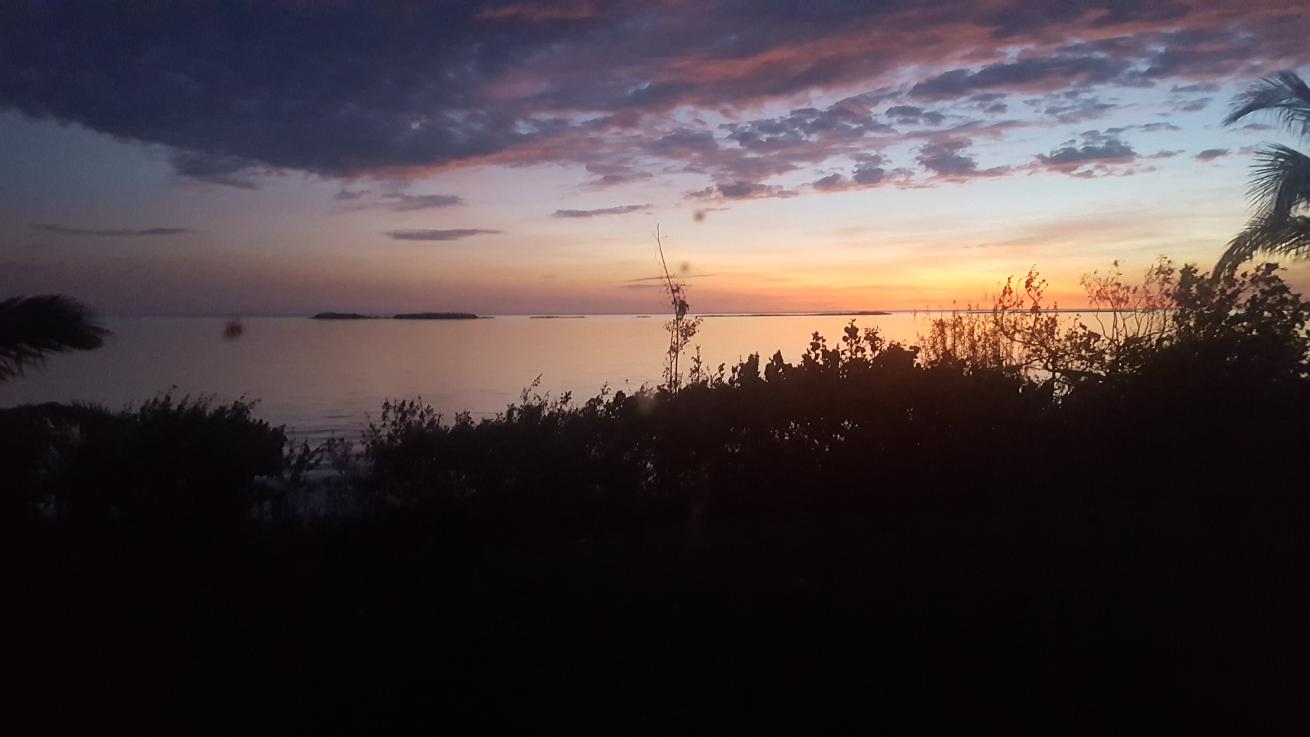 Sunrise in Bahamas Islands