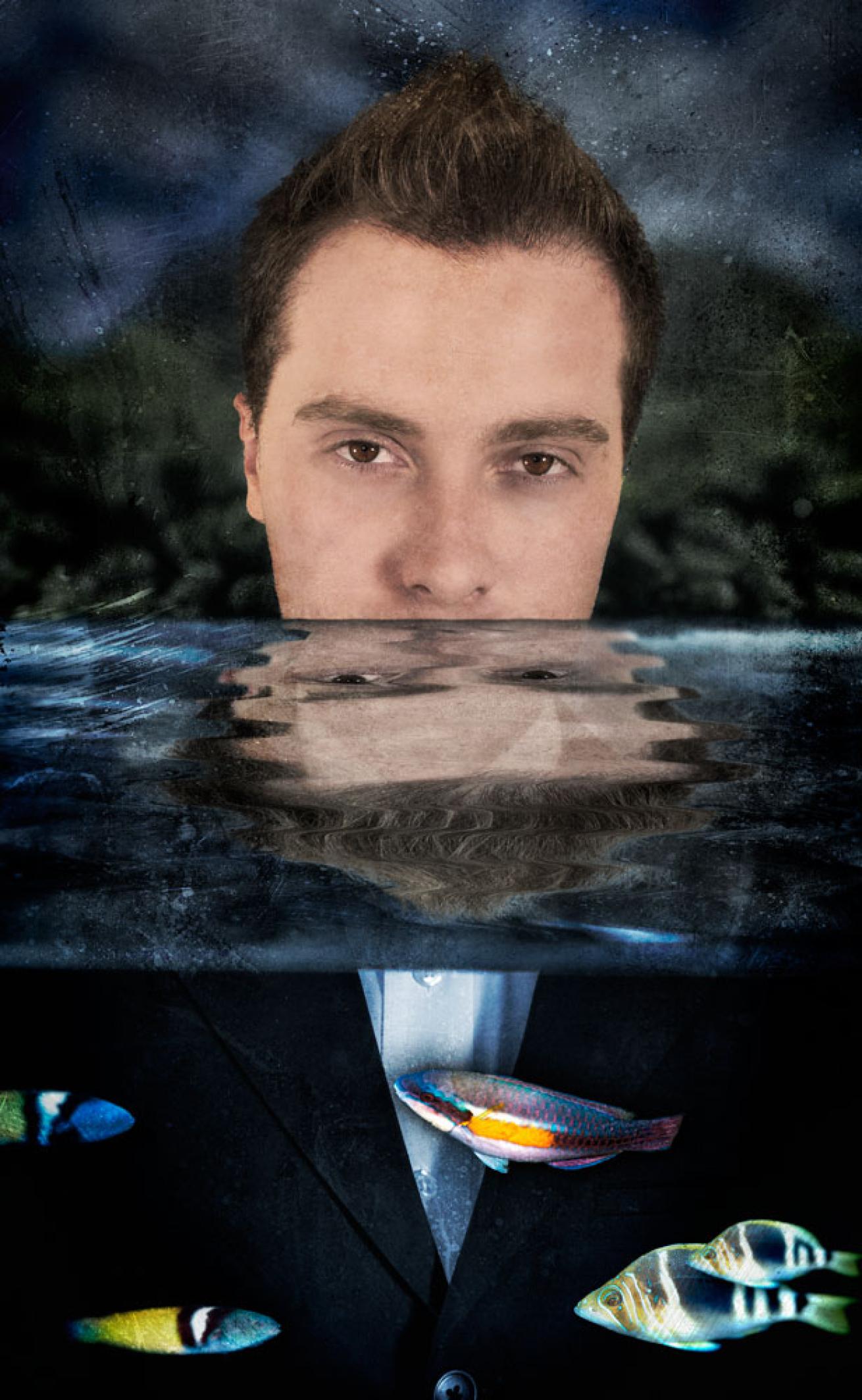 conceptual underwater photography