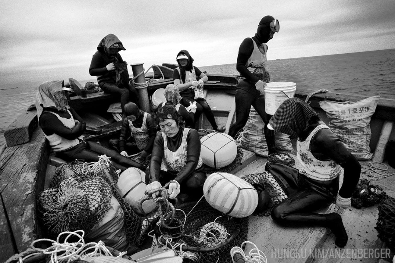 sea women of South Korea