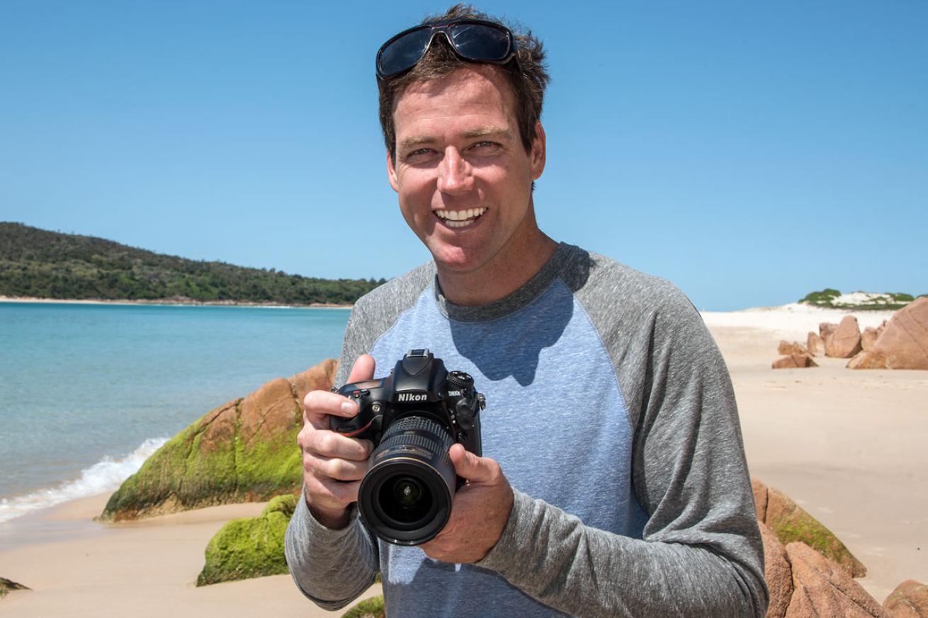 underwater photographer Justin Gilligan