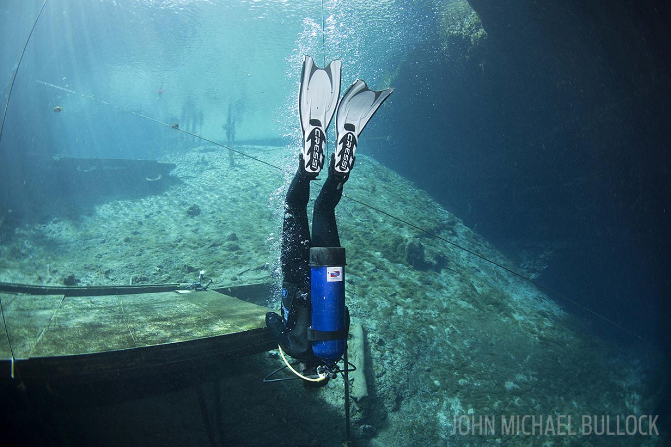 Scuba Diving BCs ScubaLab Test Blue Grotto Florida