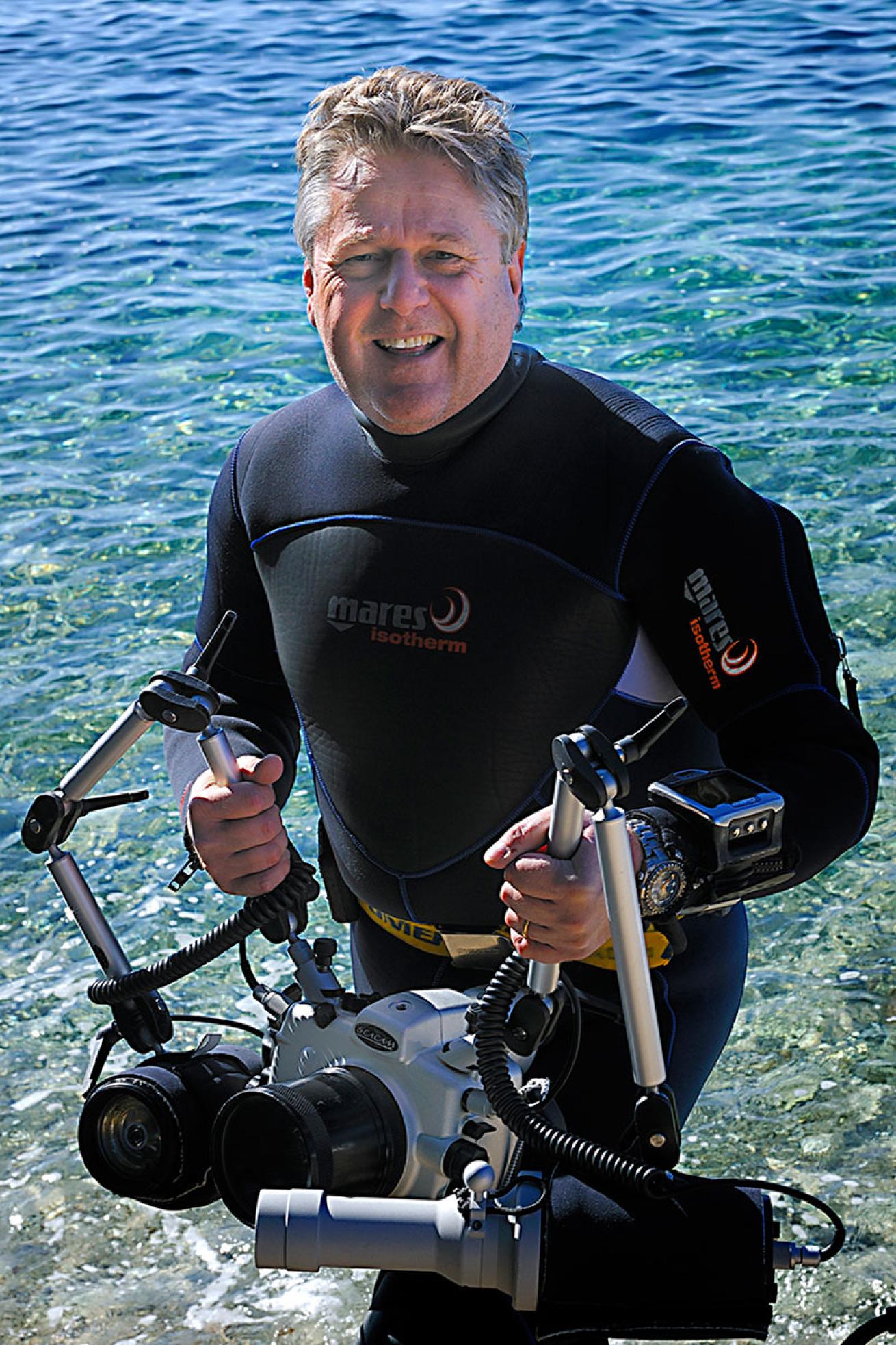 underwater photographer Adriano Morettin