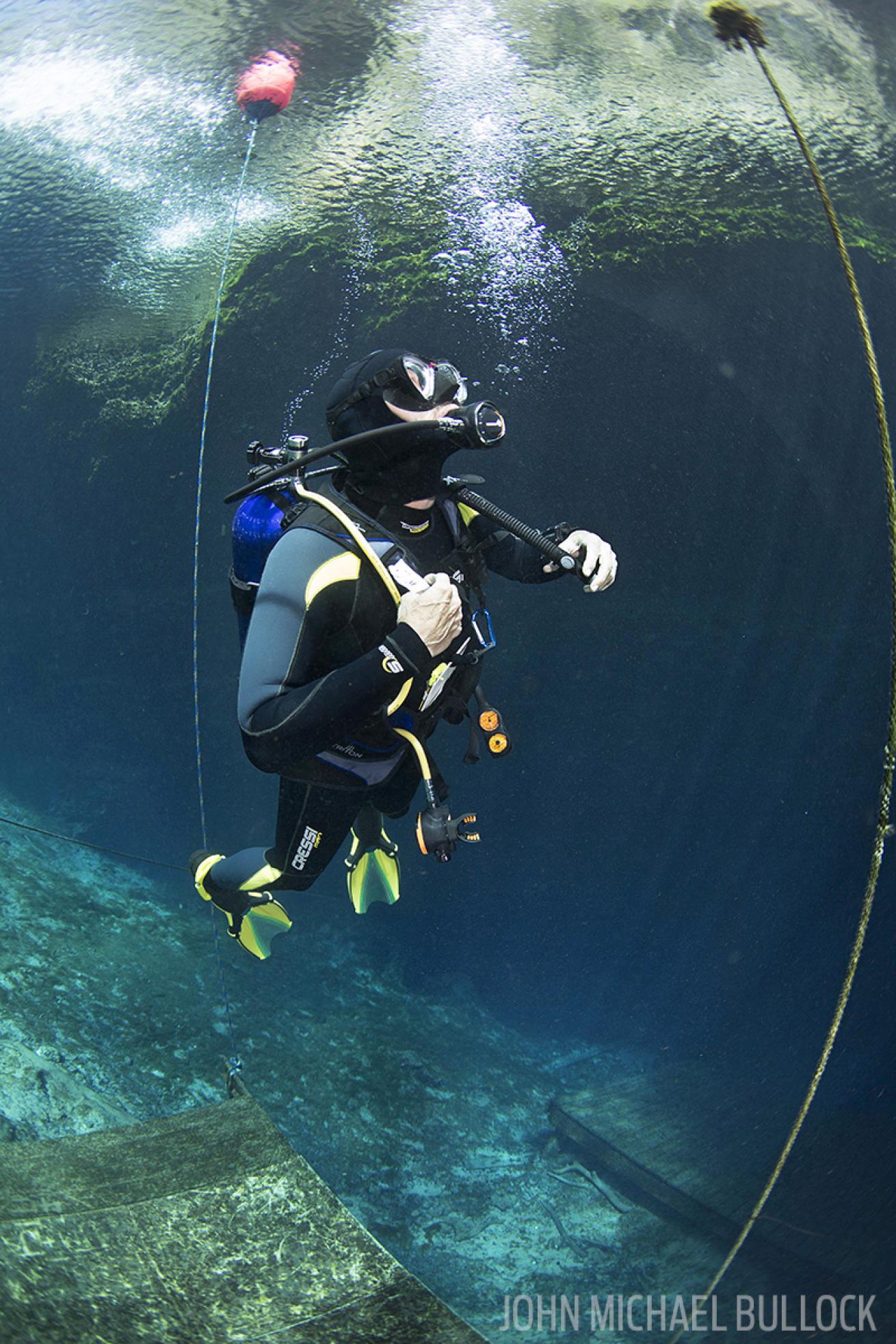 Scuba Diving BCs ScubaLab Test Blue Grotto Florida