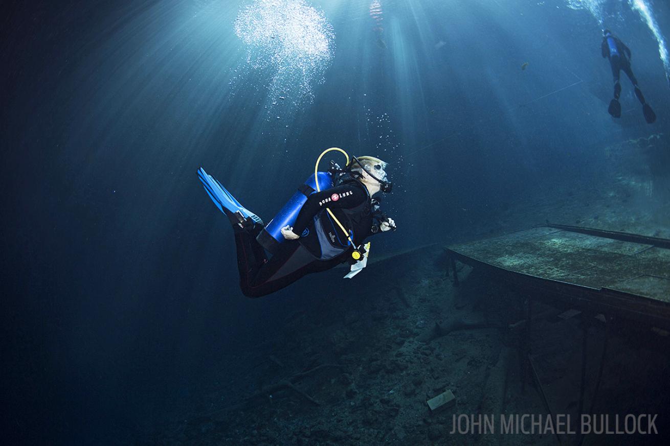 Scuba Diving BCs ScubaLab Test Blue Grotto Florida
