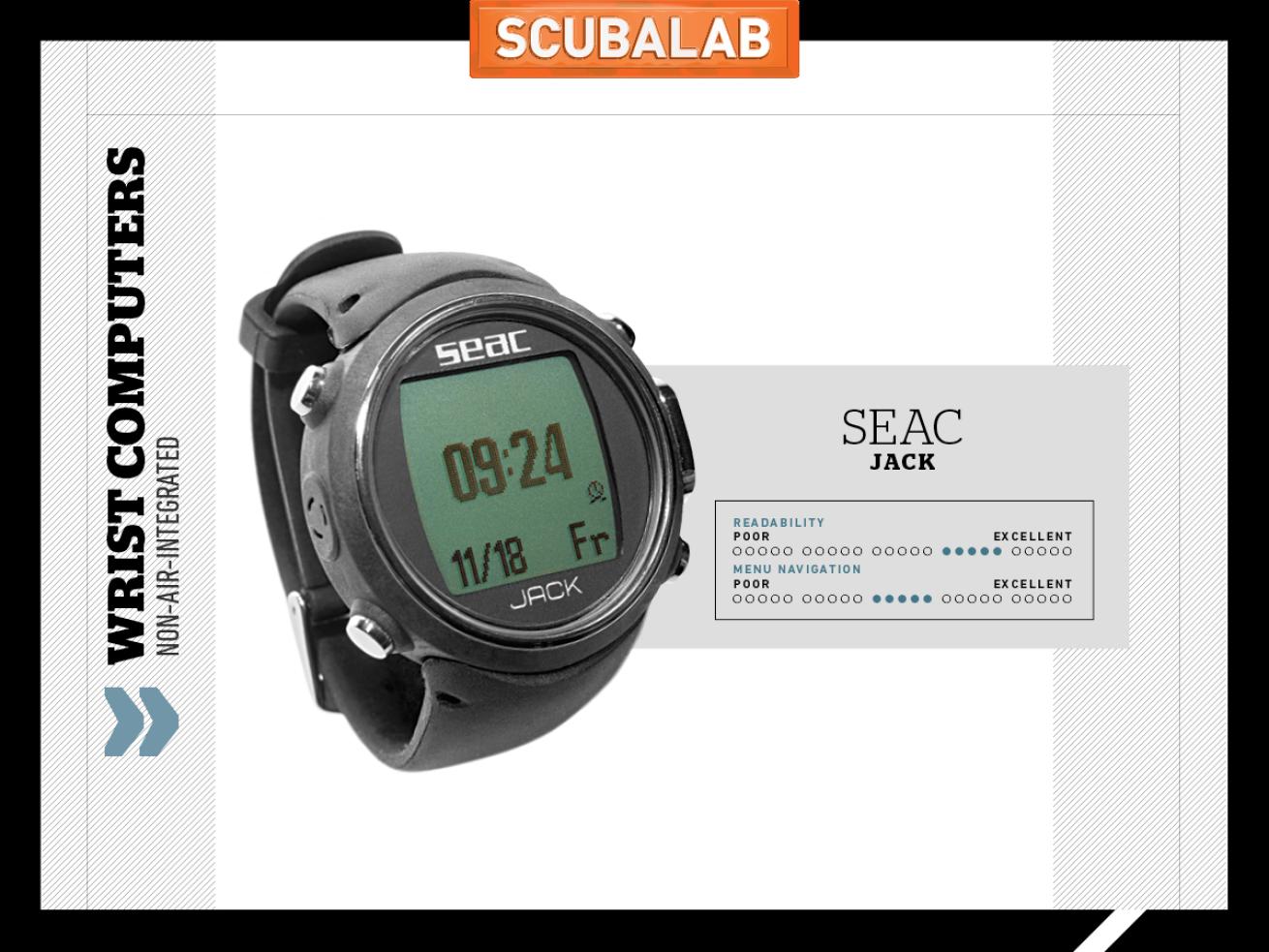 Seac Jack scuba diving freediving computer ScubaLab review