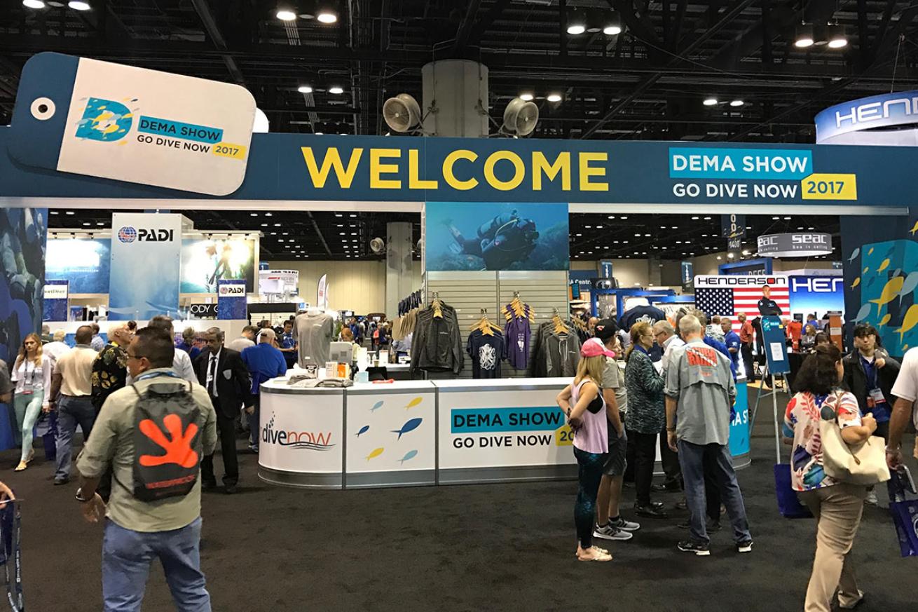 DEMA scuba diving trade show