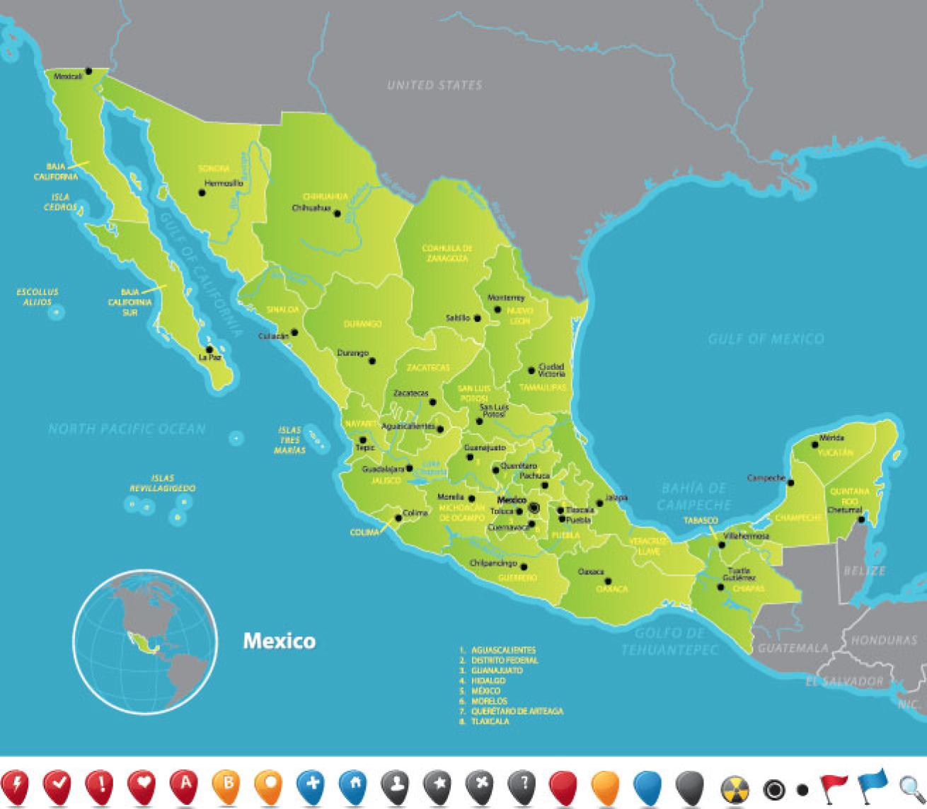 revillagigedo map