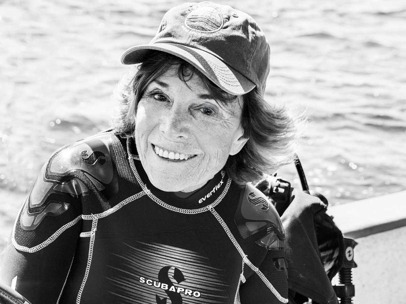 Oceanographer Sylvia Earle