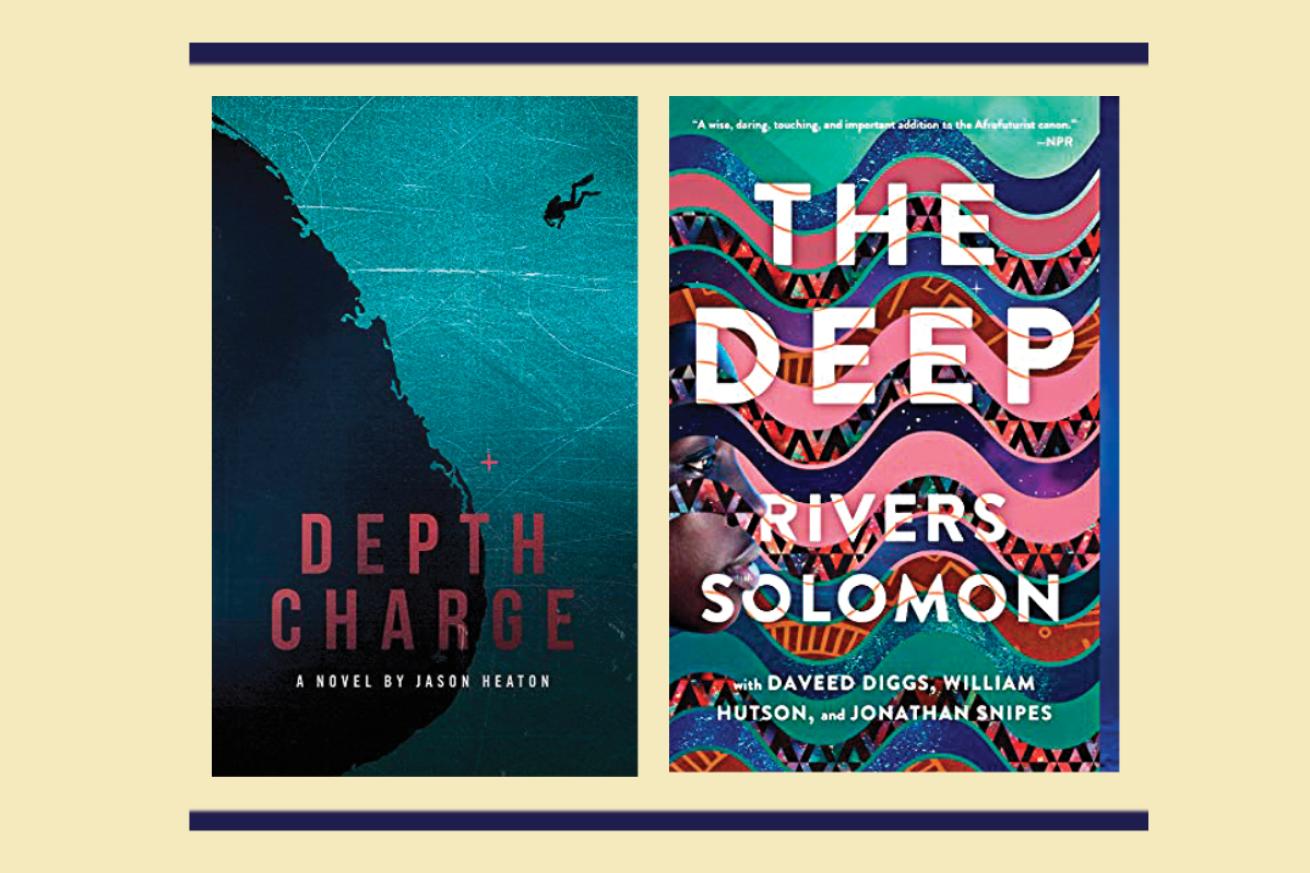 Two book covers next to each other