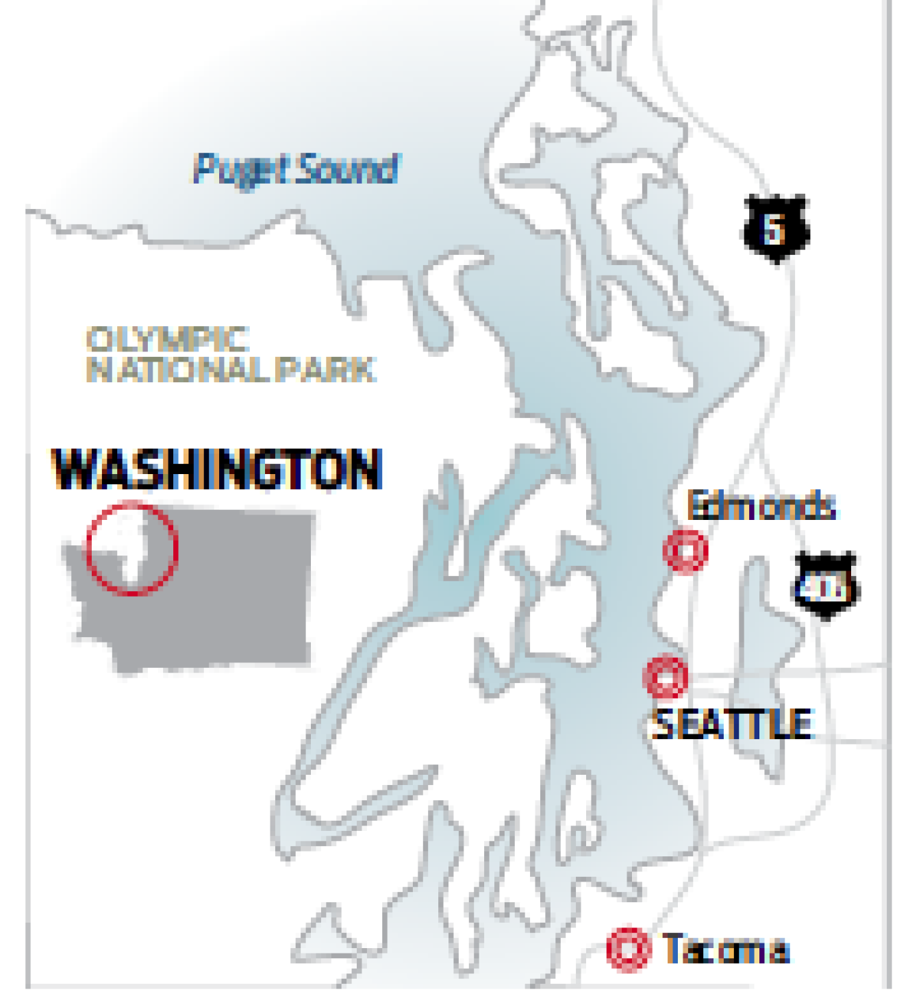 Puget Sound Map