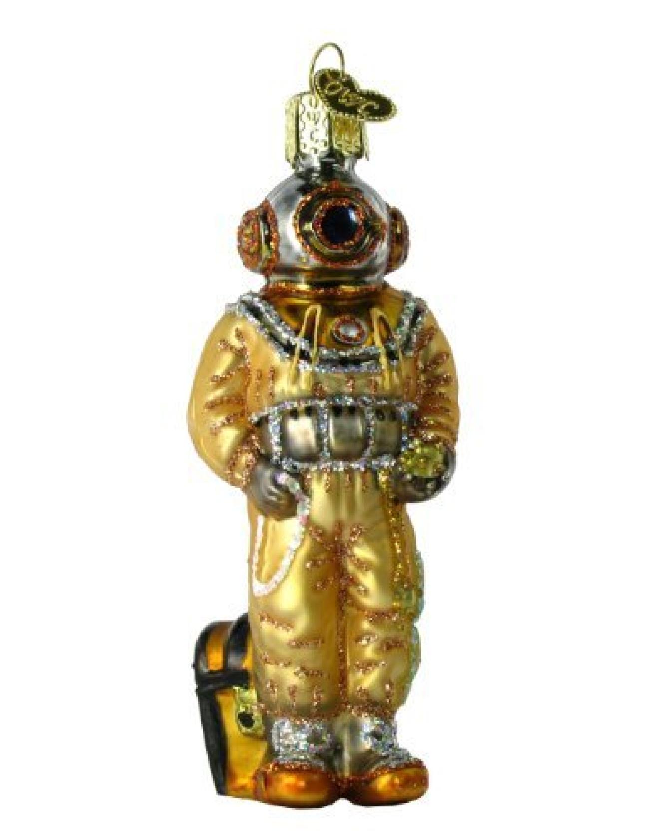 Old World Christmas Deep Sea Diver Glass Blown Ornament