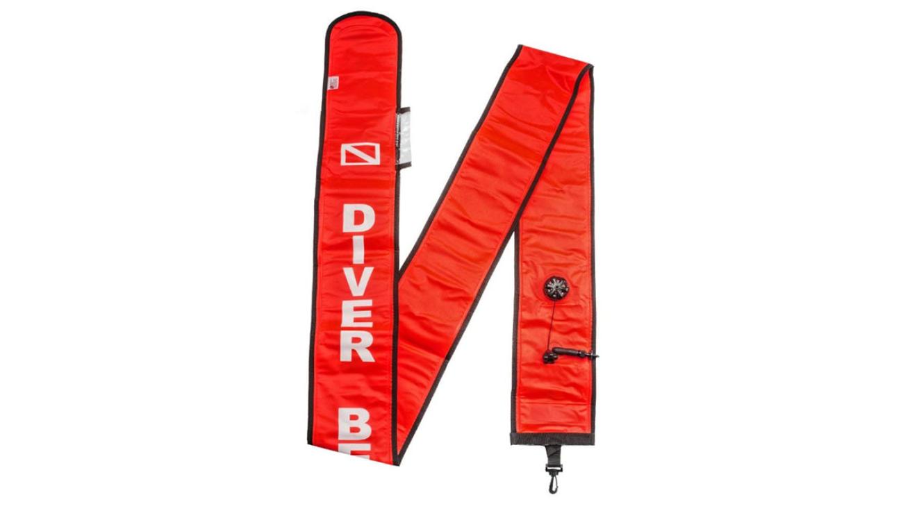 Innovative Scuba Super Deluxe Open Ocean 10-Foot Cordura Signal Tube