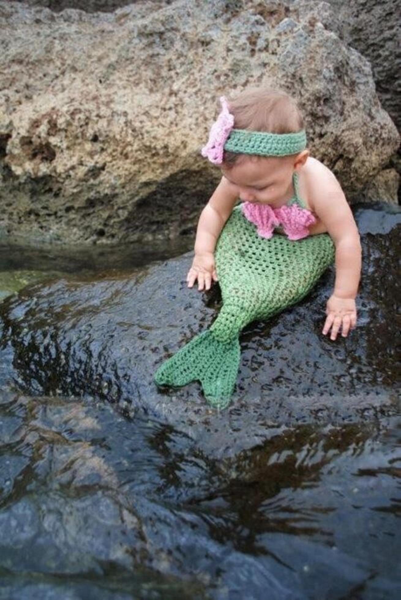 Baby Mermaid Halloween Costume