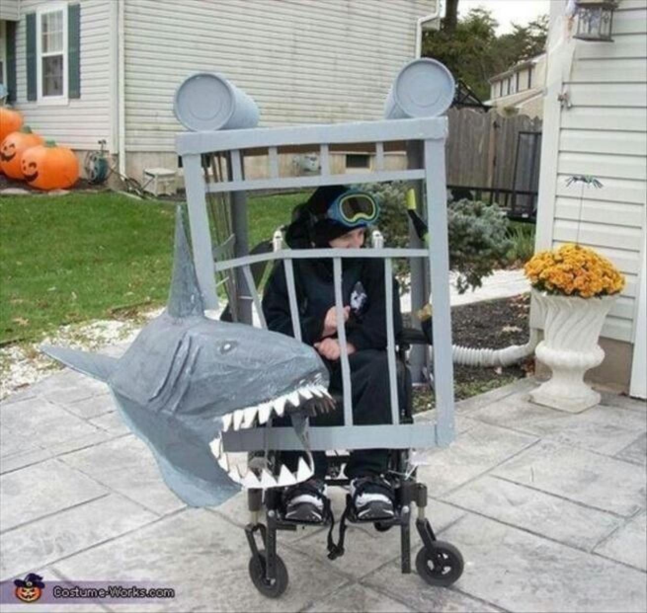 A Great White Shark Inspired Costume