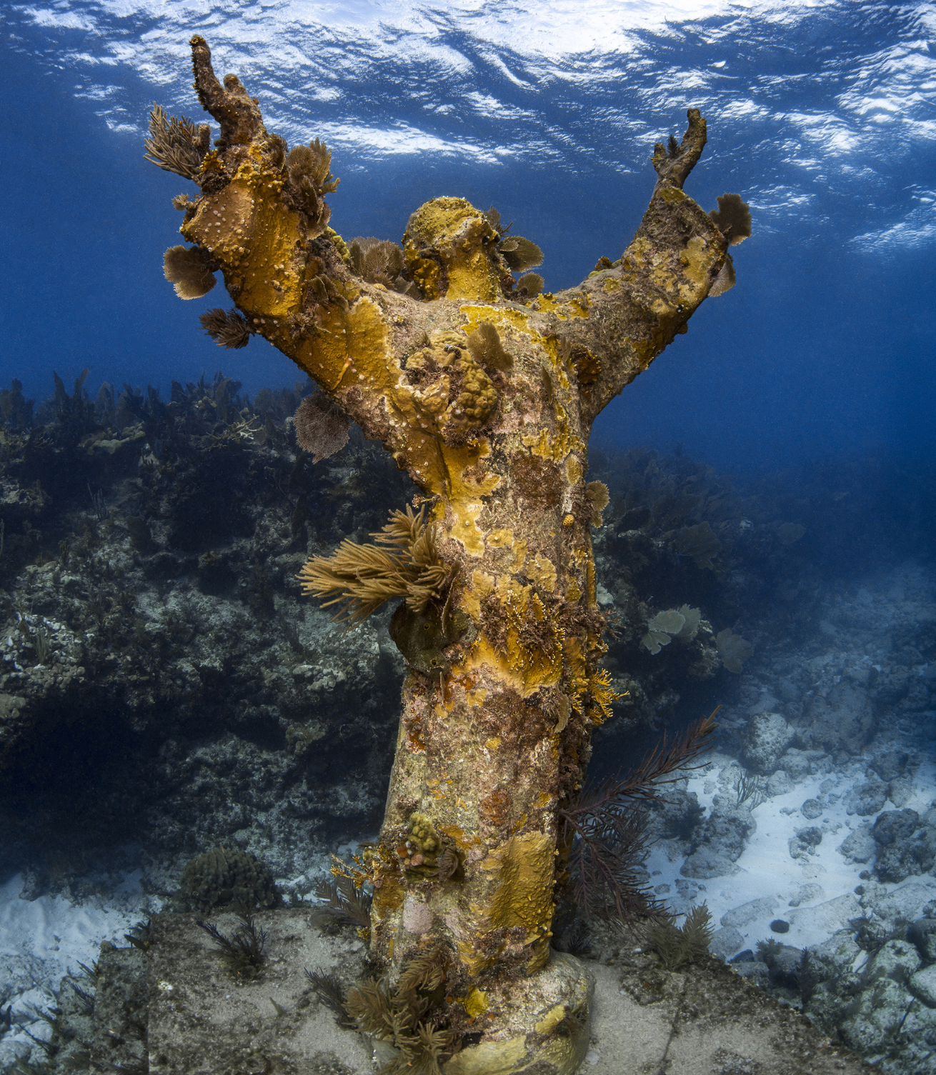 Christ of the Abyss statue