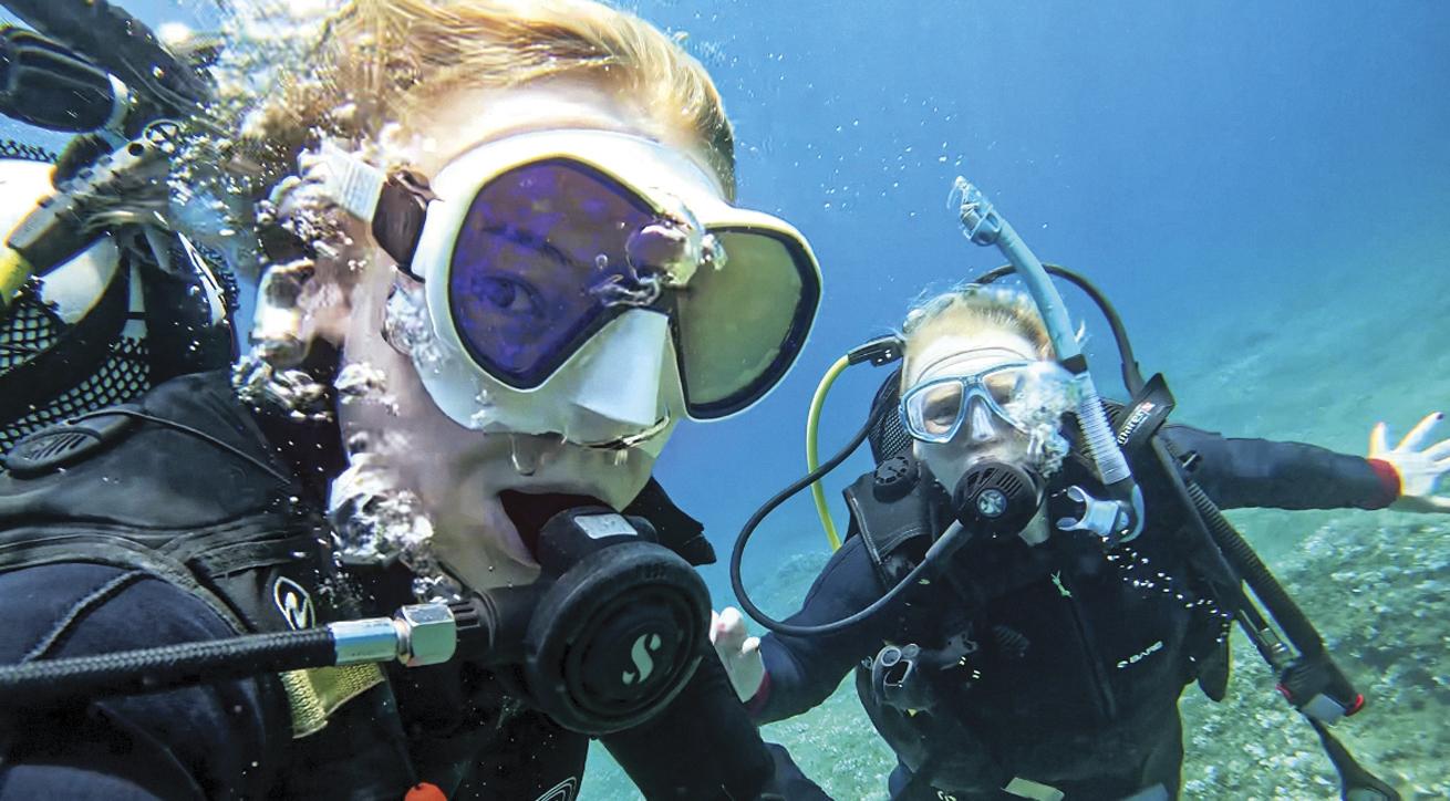 Growing up far from the ocean, Cotterill seemed an unlikely winner of the PADI MSD Challenge. But she poured herself into her training and is now working toward PADI Instructor.