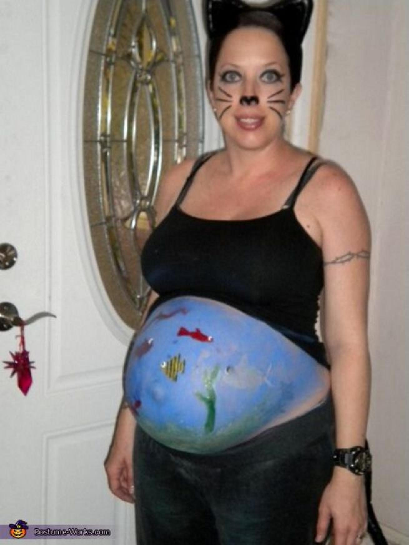 Cat and Fish Bowl Halloween Costume