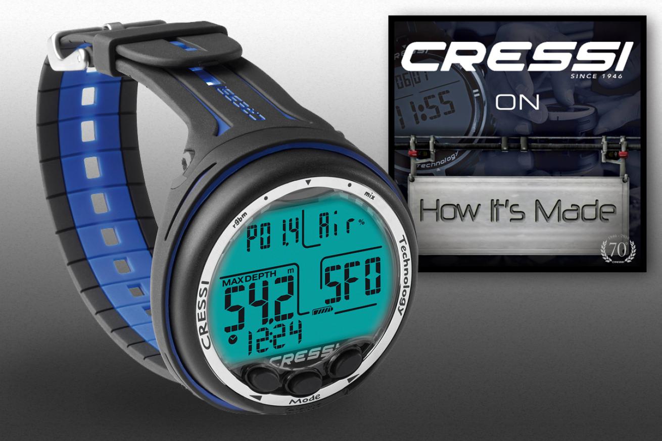 Cressi dive computer how it's made