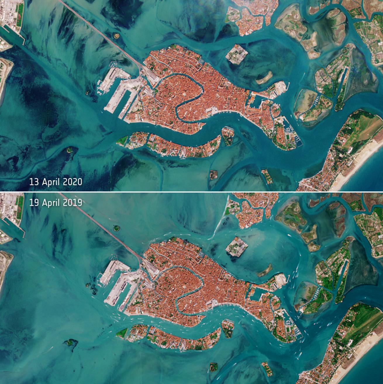 European Space Agency Venice lagoon