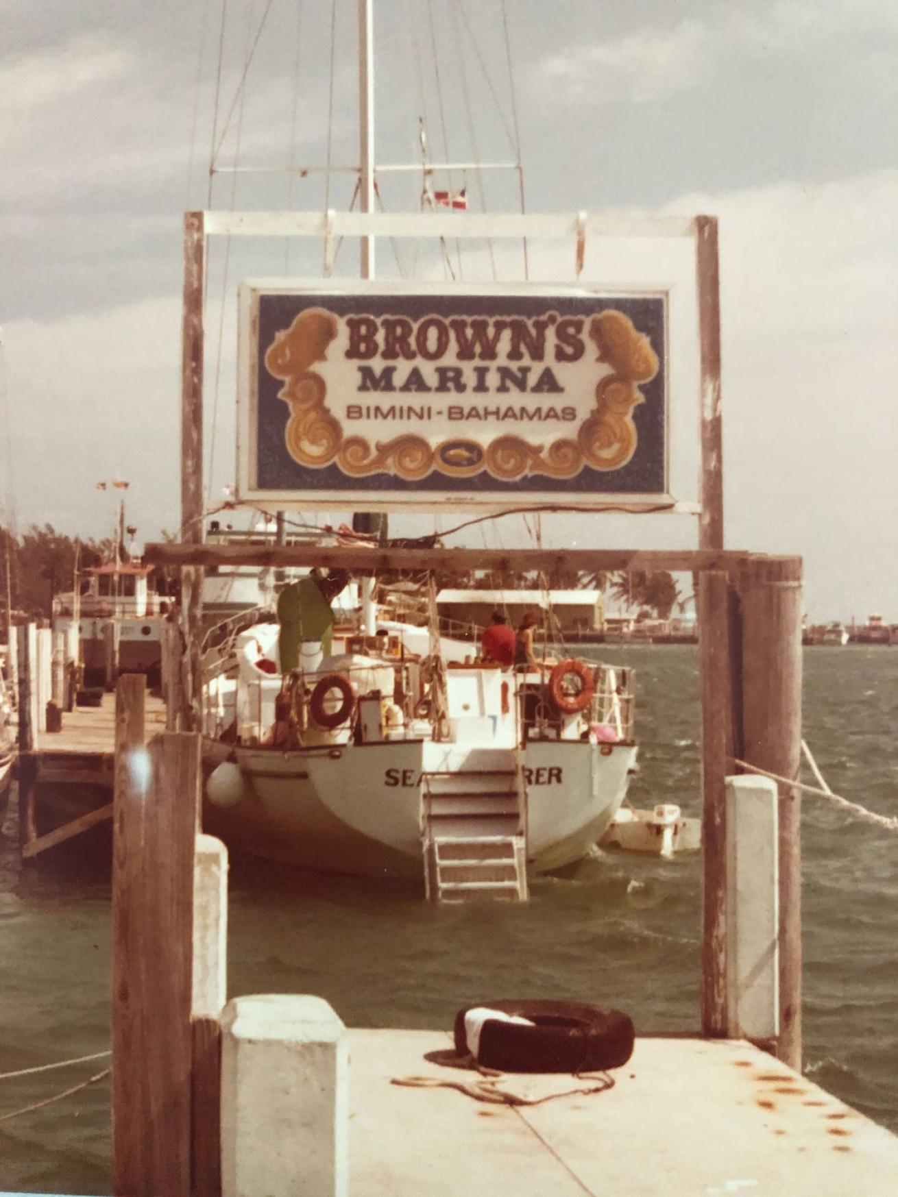 Brown’s Marine in Bimini