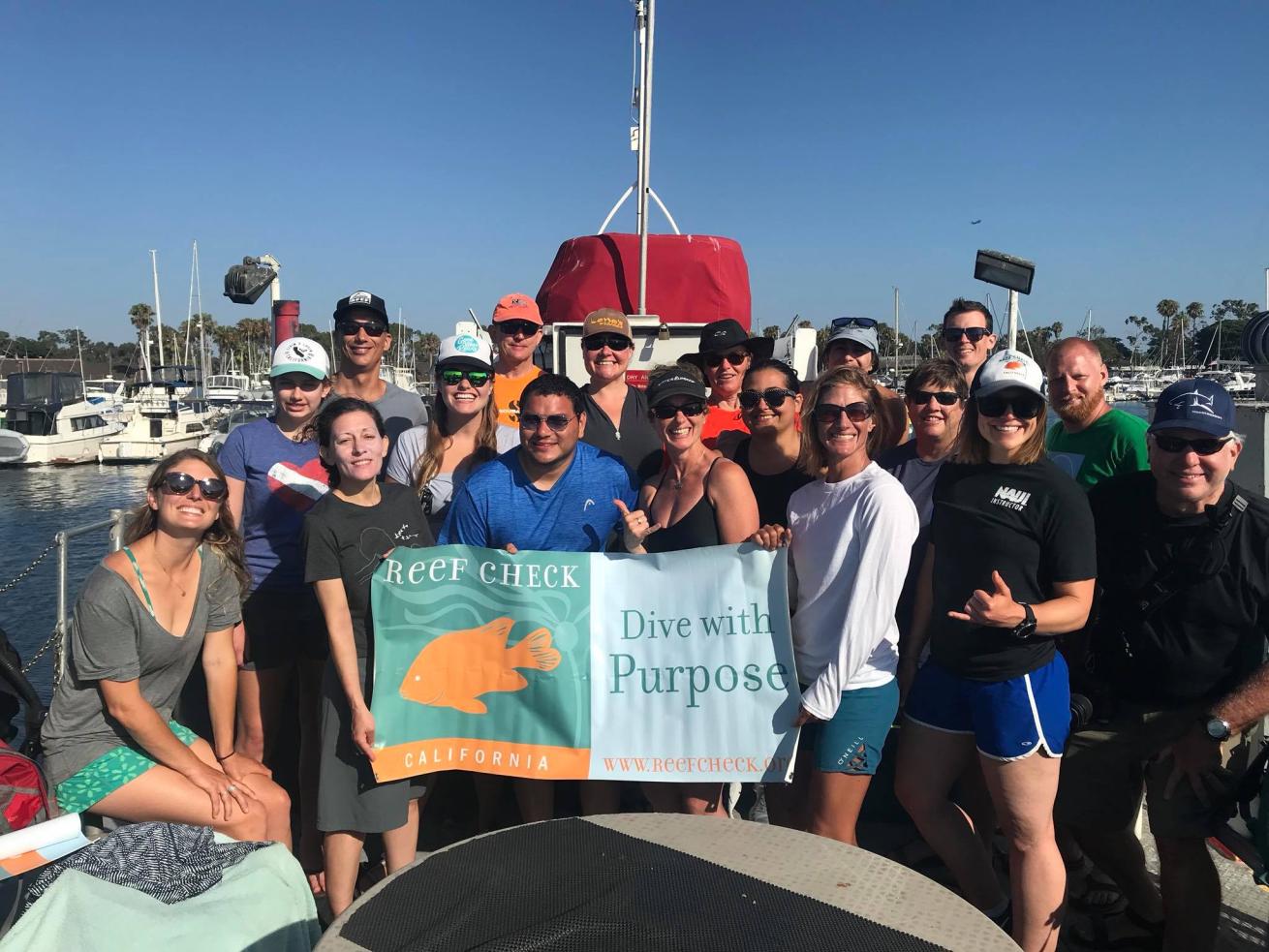 Reef Check volunteers