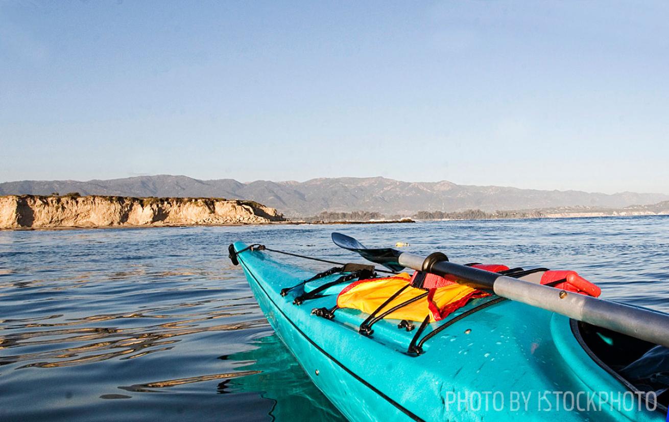 kayaking channel islands of California 