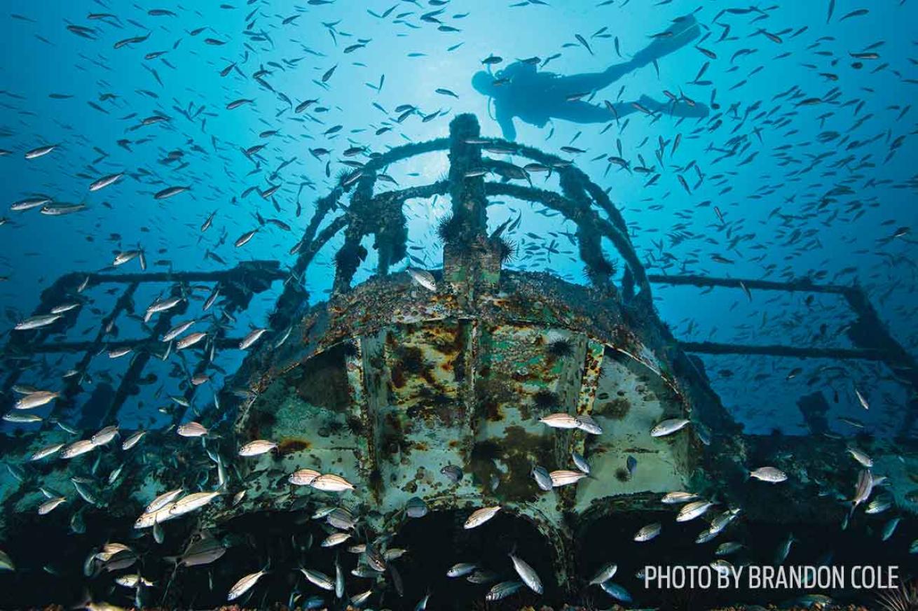 wreck diving north carolina