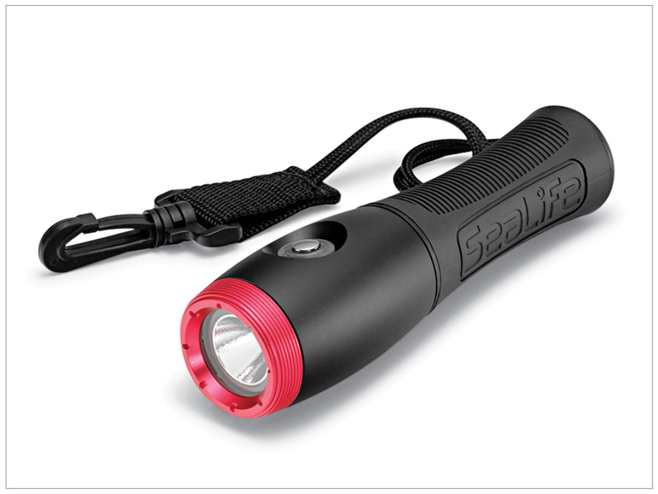 SeaLife scuba diving underwater flashlight