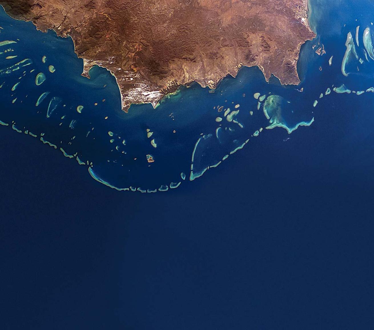 NASA coral project great barrier reef Australia scuba diving