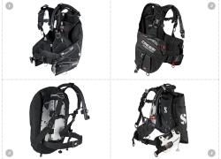 New scuba diving BCs from Seac, Cressi and Scubapro
