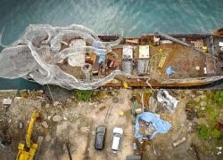 The new BVI Art Wreck